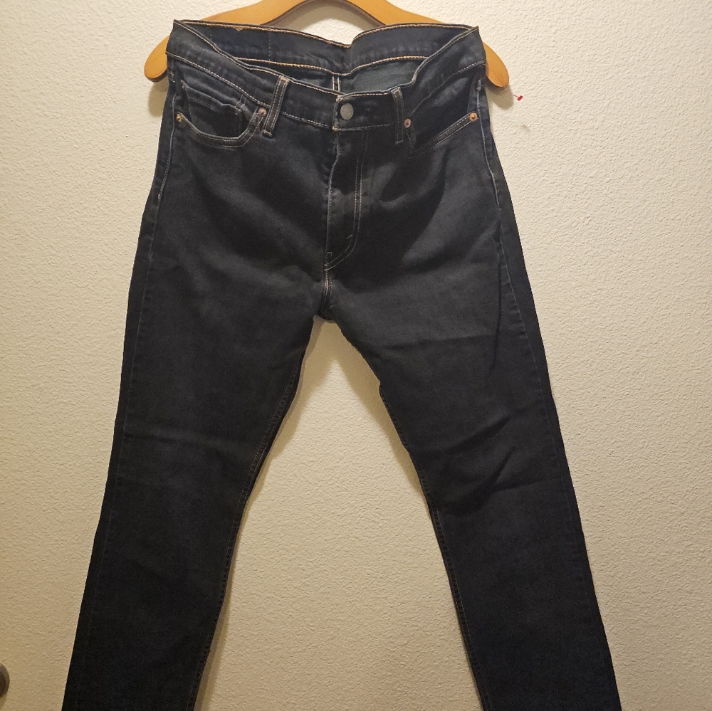 Levi's Mens 511 Slim Fit Stretch Flex dark Jeans 34x30
